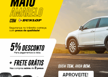 Dunlop impulsiona segurança no trânsito com o Maio Amarelo 2025