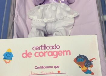 Prematuros da Maternidade Regional de Camaçari ganham certificado de coragem e bravura
