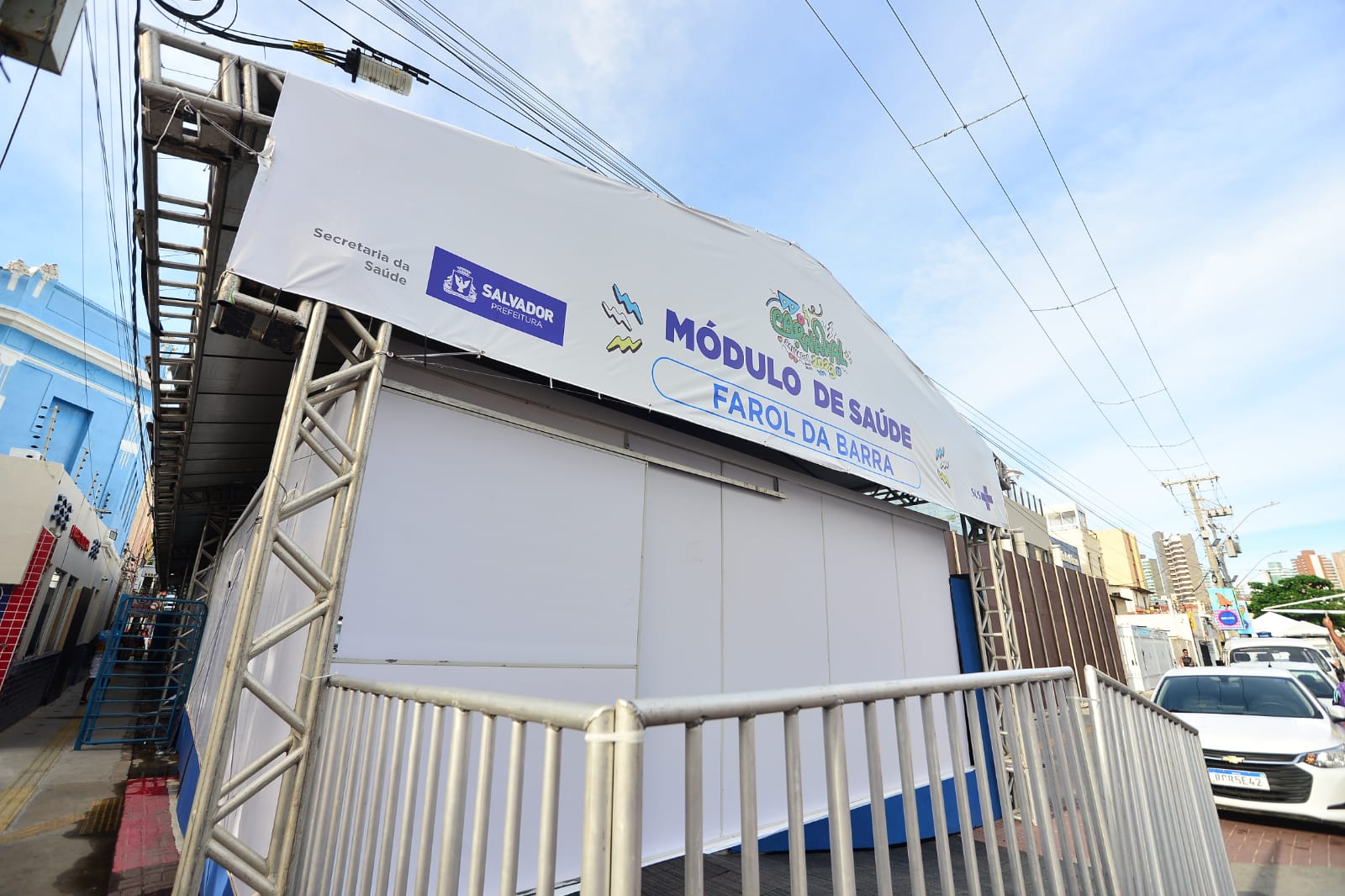 Saúde garante megaestrutura para foliões durante pré-Carnaval de Salvador