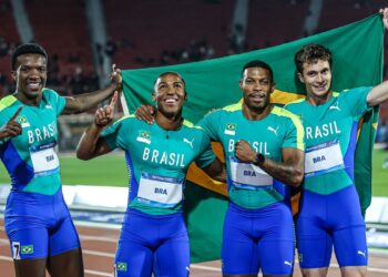 Mundial de revezamento: Brasil busca vaga olímpica neste fim de semana