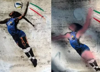 Mural em homenagem à jogadora de vôlei italiana é vandalizado
