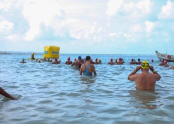Inema recebe etapas de campeonatos baiano, nacional e internacional de natação em mar aberto