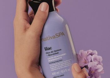 Em composição de flores delicadas e na máxima potência do exclusivo óleo de quinoa, o Boticário expande portfólio com Nativa SPA Lilac