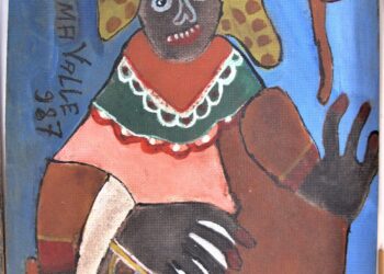 Exposição na Aliança Francesa apresenta a força visceral de Emma Valle, em acervo de Dimitri Ganzelevitch