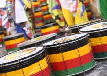 Bloco Olodum realiza ensaio gratuito no Pelourinho