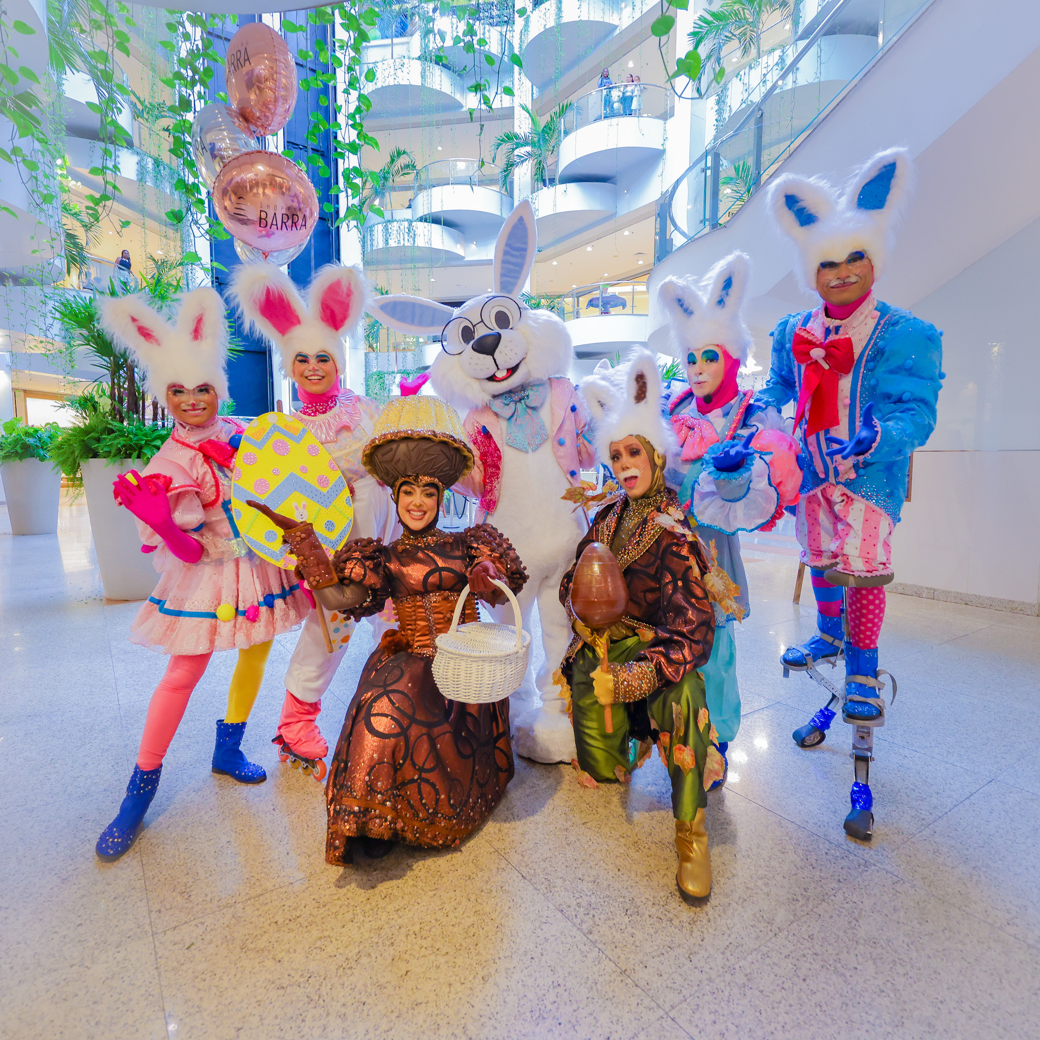 Shopping Barra: Páscoa terá teatro infantil, Paradas Encantadas, diversão e variedade de chocolates