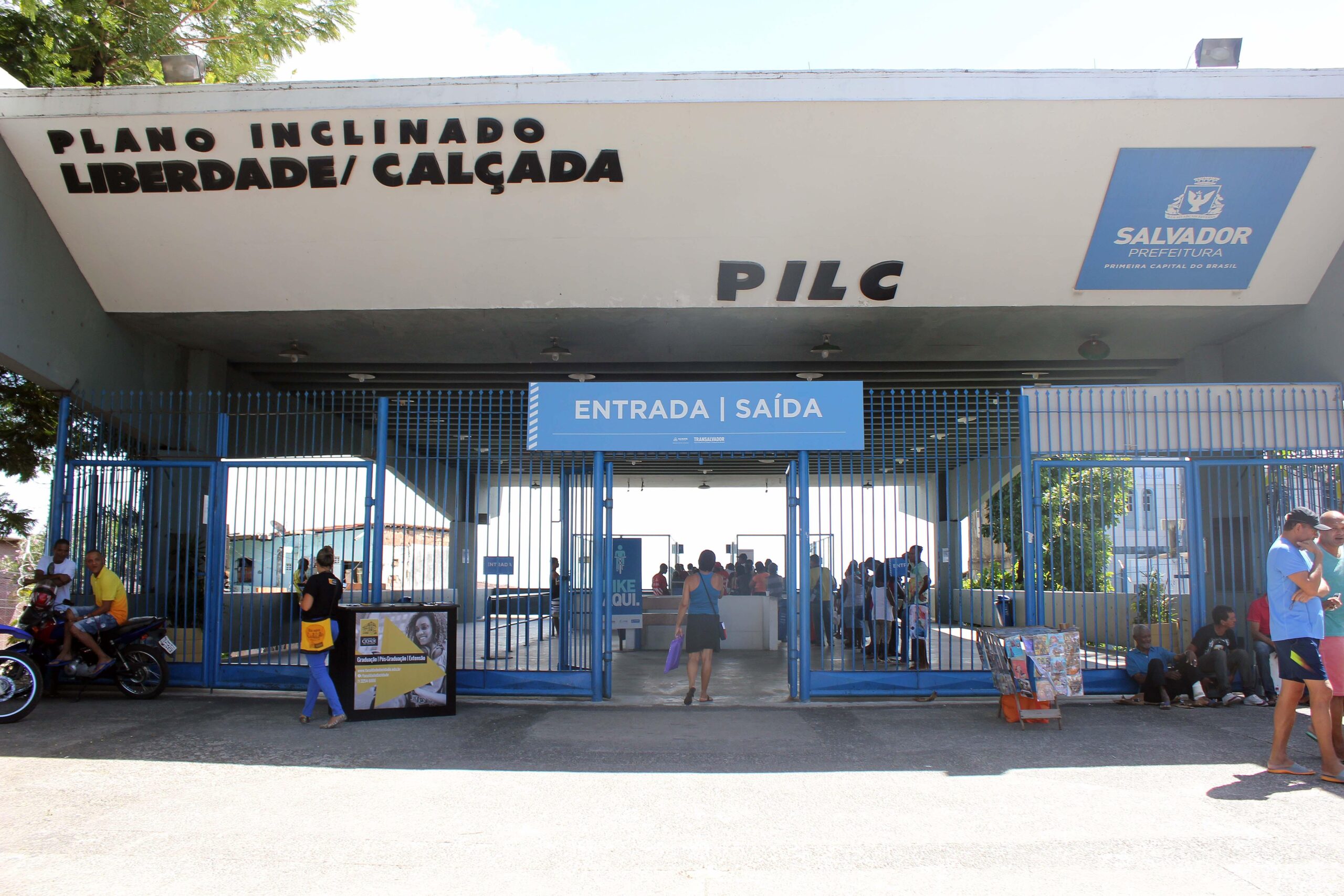 Plano Inclinado Liberdade / Calçada passará por manutenção nesta quarta