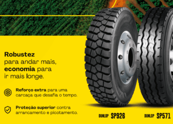 Dunlop Pneus garante mais performance e economia para caminhões na colheita de cana