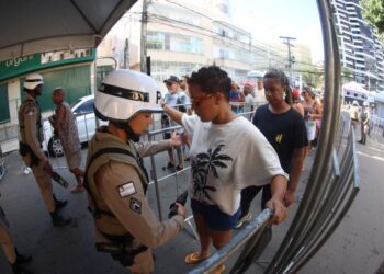 Portais de Abordagem reforçam segurança durante o Carnaval de Salvador