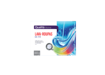 Qualitá lança lava roupas em pó