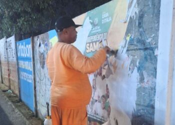 Sedur remove cerca de 38 mil peças publicitárias irregulares nos sete primeiros meses do ano