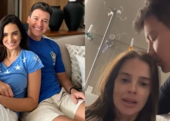 Rodrigo Faro pede orações pela esposa após descoberta de nódulo
