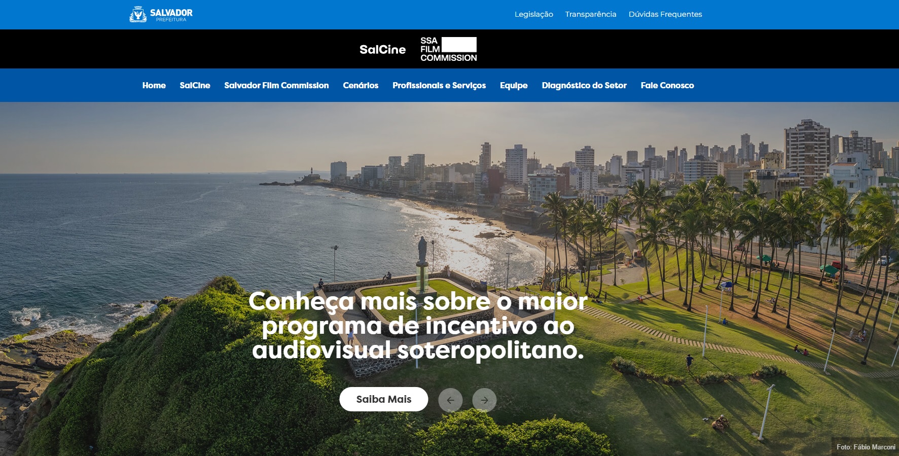 Salvador Film Comission vai fomentar e apoiar mercado audiovisual na capital baiana