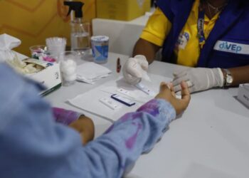 Unidade de testagem rápida para IST’s tem 1.788 exames realizados em três dias no Parque de Exposições