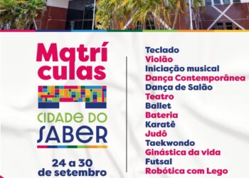 Cidade do Saber abre matrículas para Oficinas de Primavera nesta terça (24)