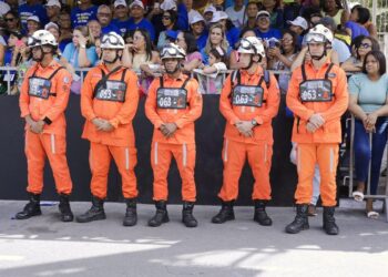 Serviços essenciais garantem tranquilidade durante o desfile cívico de 28 de Setembro
