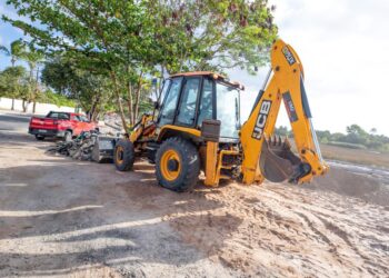 Obras de requalificação em Itacimirim avançam com novas frentes