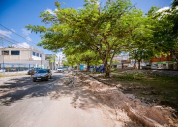 Camaçari: requalificação da Avenida Eixo Urbano Central é iniciada