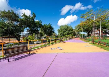 Obras de revitalização da praça dos 46 entram na fase final