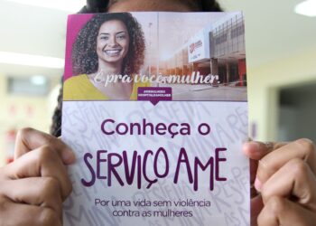 Serviço AME reforça combate à violência sexual no Dia Nacional de Luta contra a Violência à Mulher