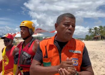 Defesa Civil faz alerta aos banhistas para o período de Carnaval