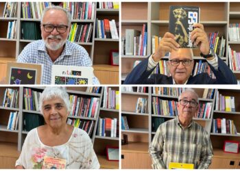 Biblioteca Florisvaldo Mattos recebe mais quatro autores e deverá receber livros de outros 50 jornalistas