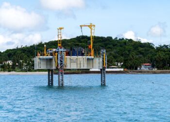 Começa sondagem da Ponte Salvador-Itaparica em águas rasas