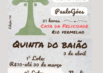 Quinta do Baião reúne forró raiz, baião e brasilidades nesta quinta, dia 3 de abril