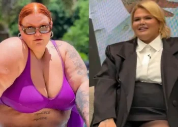 Em primeira aparição pós bariátrica, Thais Carla revela ter perdido mais de 30kg: “Pelas minhas filhas”