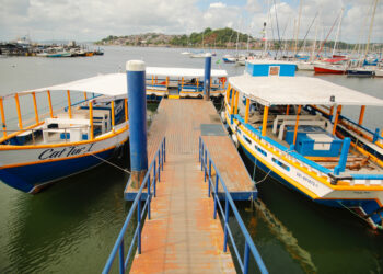 Travessia Ribeira-Plataforma e três ascensores têm funcionamento interrompido nesta segunda (8)