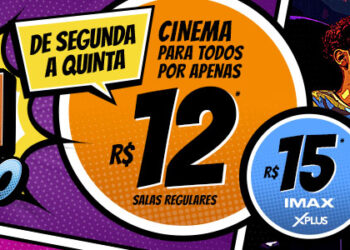 Rede de Cinema anuncia promoção com ingressos por R$12