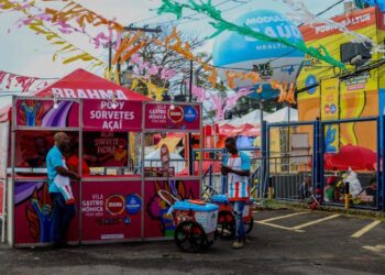 Vila Gastronômica oferece variedade de alimentos e conforto durante o Carnaval de Salvador