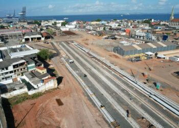 Obras do VLT de Salvador atingem 18% de execução