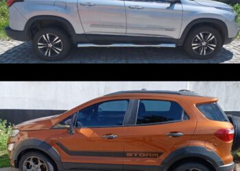 Polícia Civil recupera dois carros em Santo Estevão