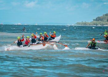 Copa de canoa havaiana reuniu atletas de quatro estados na Bahia de Todos-os-Santos