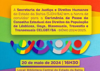 Nova composição do Conselho Estadual dos Direitos da população LGBTQIAPN+ será empossada na próxima segunda-feira, 20