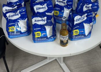 Polícia Civil recupera 21 pacotes de leite furtados na Barra