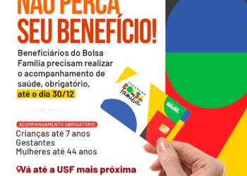 Beneficiários do Bolsa Família, em Lauro de Freitas, têm até 30 de dezembro para acompanhamento de saúde