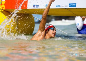 Finais de campeonatos nacionais e internacionais de águas abertas reúnem mais de mil atletas em Inema