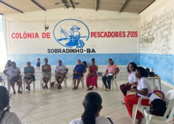 Pescadoras e marisqueiras participam de capacitação pelo projeto Elas à Frente da Pesca, em Salvador, Camamu e Sobradinho
