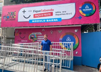 Módulos ‘Fique Sabendo’ realizam mais de 480 testes de ISTs no primeiro dia oficial de Carnaval em Salvador