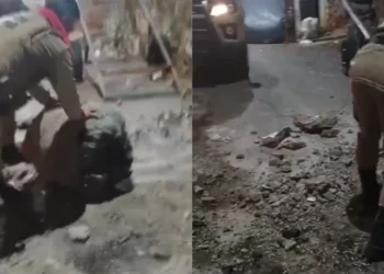 Bairro da Paz: barricada montada por criminosos é derrubada pela PM