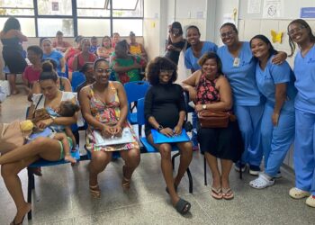 Centro de Saúde Maria Conceição Imbassahy realiza ação sobre aleitamento materno durante o mês de agosto