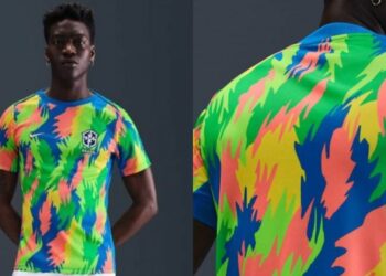 Nike lança nova camisa de pré-jogo da Seleção Brasileira com design inspirado na natureza