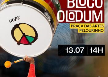 Olodum realiza ensaio no Pelourinho no dia 13 de julho, às 14h