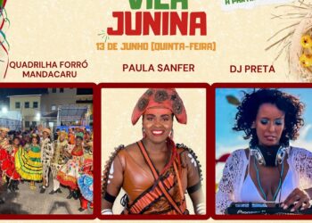 Vila Junina continua esta semana com shows, exibições de quadrilhas e aulas de forró