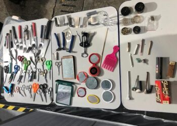 Mais de 100 objetos são apreendidos no Pôr do Som na Barra