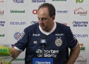 Assista a coletiva pós-jogo Bahia x Bragantino do técnico Rogério Ceni