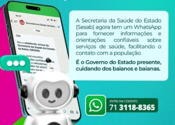Sesab disponibiliza canal de atendimento ao cidadão no WhatsApp