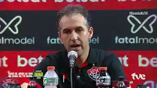 Assista entrevista coletiva do técnico Léo Condé (Vitória)